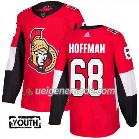 Kinder Eishockey Ottawa Senators Trikot Mike Hoffman 68 Adidas 2017-2018 Rot Authentic